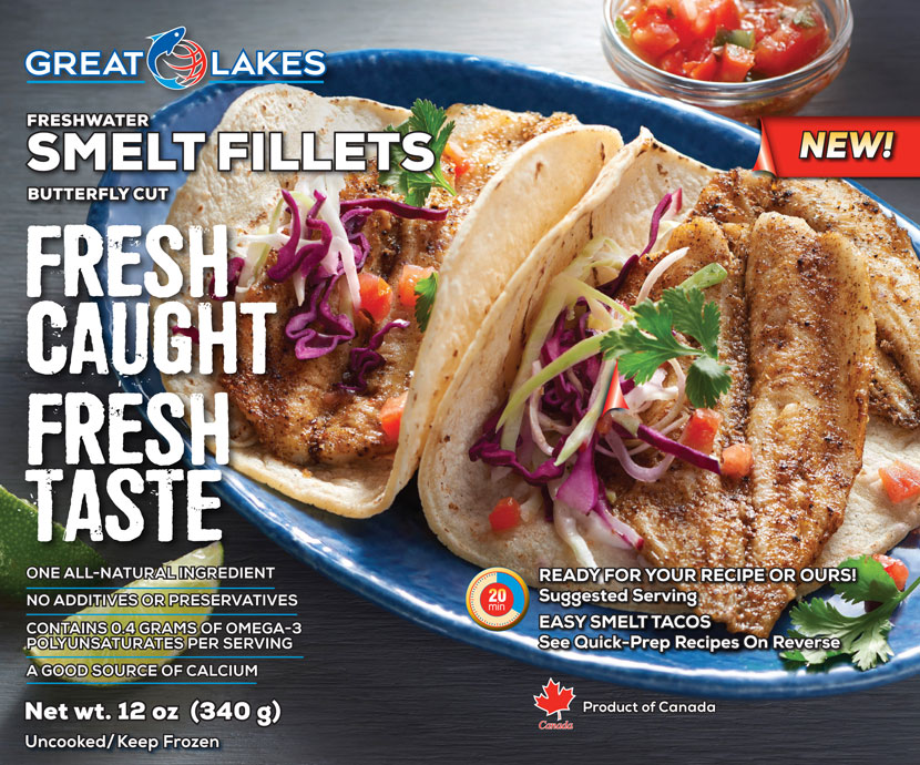 Packaging Smelt Fillets