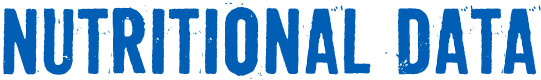 Nutritional Data